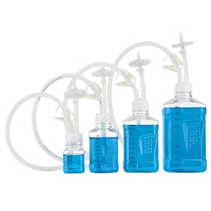 PharmaTainer™ Sterile Square Bottle & Carboy Assemblies with CellGyn® Tubing