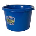 8 Quart Blue Molded Rubber-Polyethylene Pail