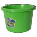8 Quart Mango Green Molded Rubber-Polyethylene Pail