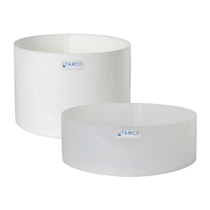 Tamco® Polyethylene & Polypropylene Round Trays & Covers