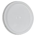 White Solid Tear Tab Lid for Select Premium 3-1/2 & 5 Gallon Buckets