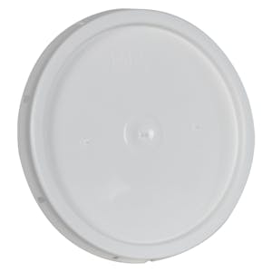 White Solid Tear Tab Lid for Select Premium 3-1/2 & 5 Gallon Buckets
