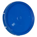Blue Solid Tear Tab Bucket Lid