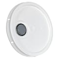 White Pour Spout Lid for Select Premium 3-1/2 & 5 Gallon Buckets