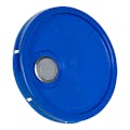 Blue Pour Spout Bucket Lid
