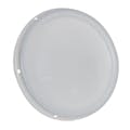 1 Gallon Natural HDPE Economy Round Bucket Lid with Tear Tab