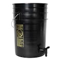 Premium Black 6 Gallon Tamco® Modified Bucket with Spigot