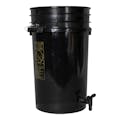 Premium Black 7 Gallon Tamco® Modified Bucket with Spigot