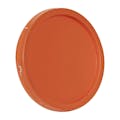 1 Gallon Orange HDPE Economy Round Bucket Lid with Tear Tab