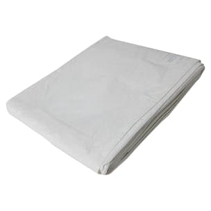 White Fire-Retardant Tarps