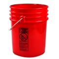 Premium Red 5 Gallon Bucket
