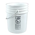 Premium White 5 Gallon Bucket
