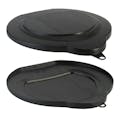 1.58 Gallon Vikan® Black Polypropylene Bucket Lid