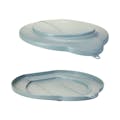 3.17 Gallon Vikan® Gray Polypropylene Bucket Lid
