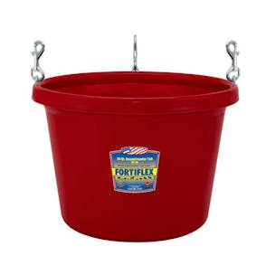 Fortex® Round Hanging Feeder Tub & Feed Saver Ring