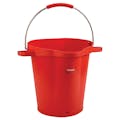 5.28 Gallon Vikan® Red Polypropylene Bucket