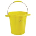 5.28 Gallon Vikan® Yellow Polypropylene Bucket