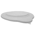 5.28 Gallon Vikan® White Polypropylene Bucket Lid