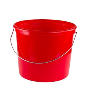 Heavy-Duty Leaktite® Pails with Plastic-Reinforced Rim & Lids