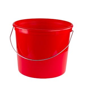 Heavy-Duty Leaktite® Pails with Plastic-Reinforced Rim & Lids
