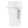 White 7 Gallon Bucket
