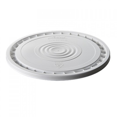 White Peel Off Reusable Lid for 3-1/2 & 5 Gallon Buckets