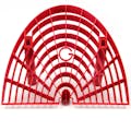 Red Washboard for Grit Guard® Bucket Insert