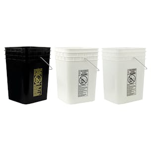 Square Buckets & Lids
