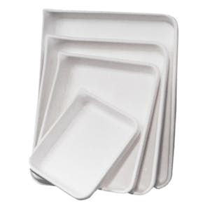 White HDPE Developing Trays