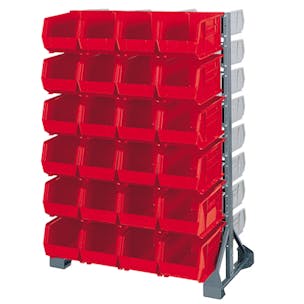 Akro-Mils® Stationary Rack, Storage Bins & Mobile Kit