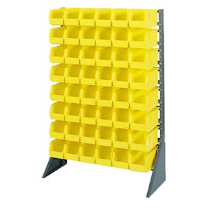 Akro-Mils® Single Sided Bin Rack & Bins