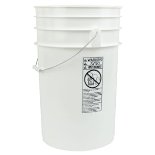 6-1/2 Gallon Buckets & Lids