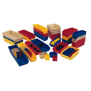 Quantum® 4" High Economy Shelf Bins