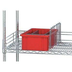 Quantum® Q-Stor Side & Back Ledges for Wire Shelving