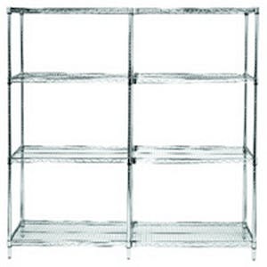 Quantum® Q-Stor Extra Shelves & Posts for Wire Shelving