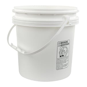 4-1/4 Gallon Buckets & Lids