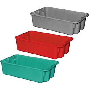 Nest & Stack Fiberglass Containers & Lids