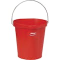 3.17 Gallon Vikan® Red Polypropylene Bucket