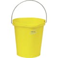 3.17 Gallon Vikan® Yellow Polypropylene Bucket