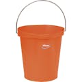 3.17 Gallon Vikan® Orange Polypropylene Bucket