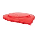 3.17 Gallon Vikan® Red Polypropylene Bucket Lid