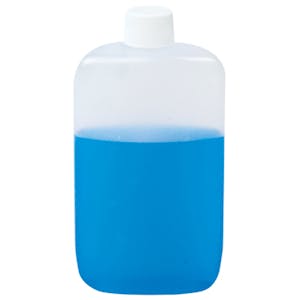 LDPE Oval Bottles with Plain Caps