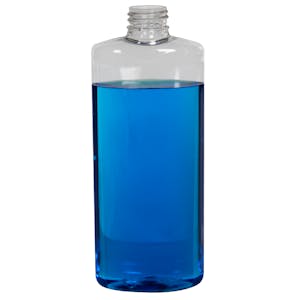Clear PET Oval Bottles