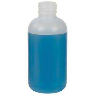 HDPE Boston Round Bottles