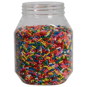 PET Wide Mouth Oval Jar