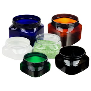 PET Firenze Square Jars