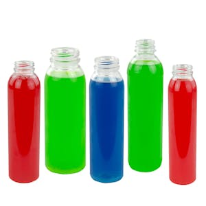 Round Energy PET Beverage Bottles with DBJ Neck