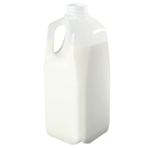 HDPE 64 oz. Dairy Jug with Handle & DBJ Neck