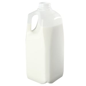 HDPE 64 oz. Dairy Jug with Handle & DBJ Neck