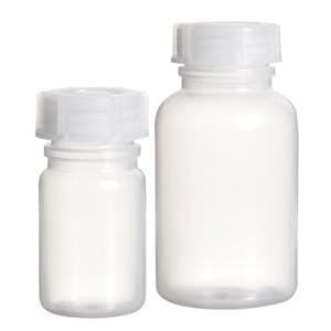 Wide Mouth Bottles with Heavy Duty Closures